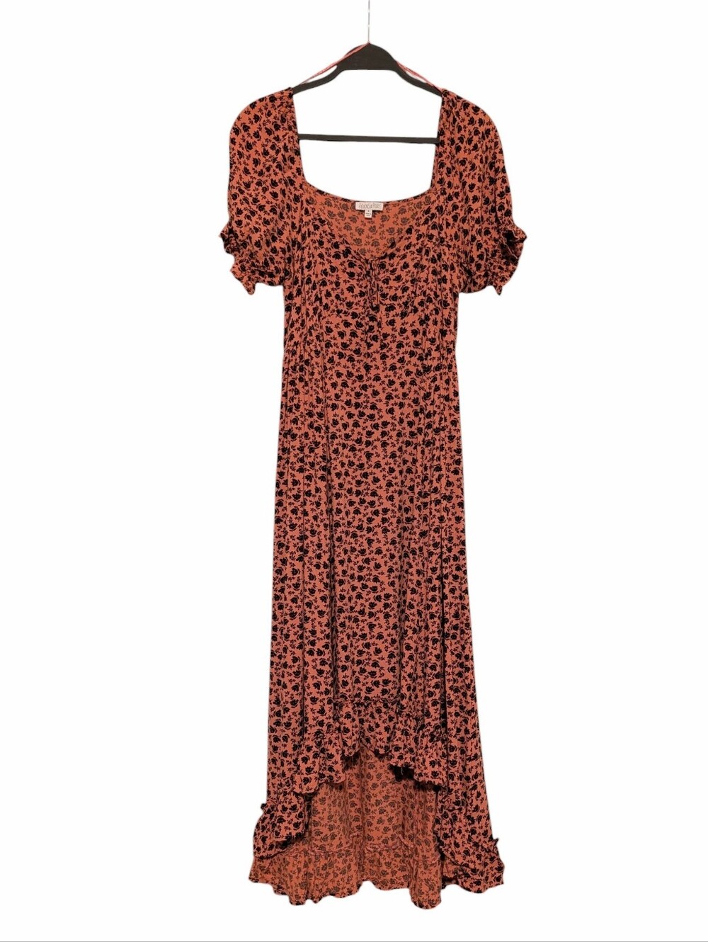 Patrons of Peace High-Low Floral Maxi Dress